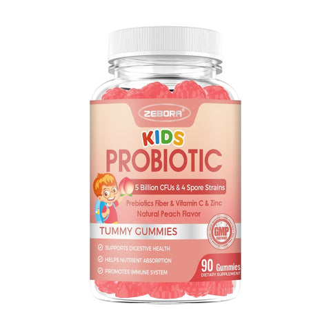 ZEBORA Kids Probiotic-Fiber Gummies