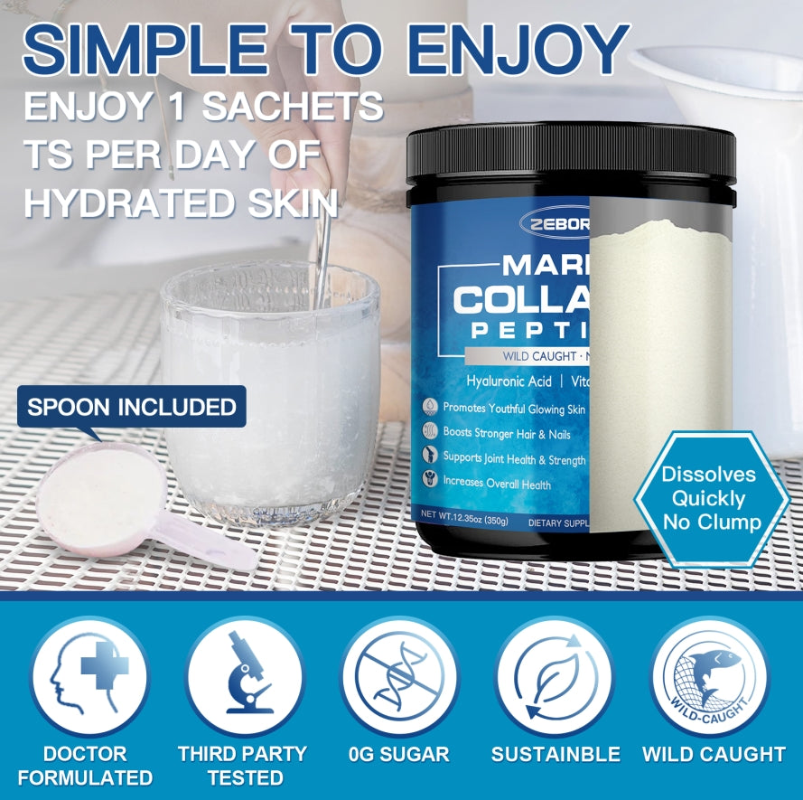 Marine Collagen Peptides Powder