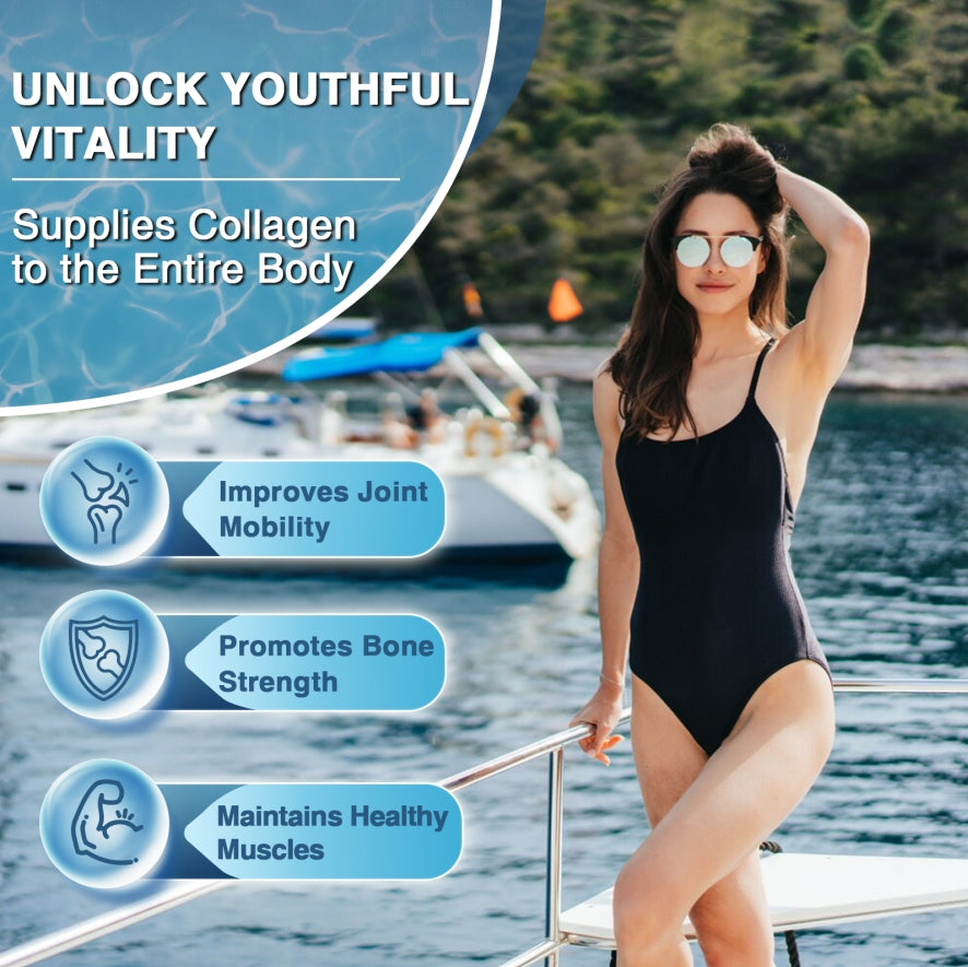 Marine Collagen Peptides provide collagen for the entire body